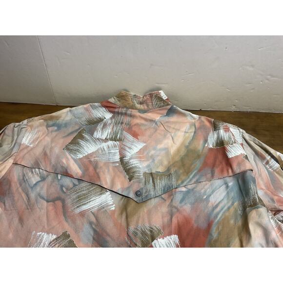 Vintage Mo Betta Shirt Mens L/XL Abstract Western Button Up - Picture 12 of 12